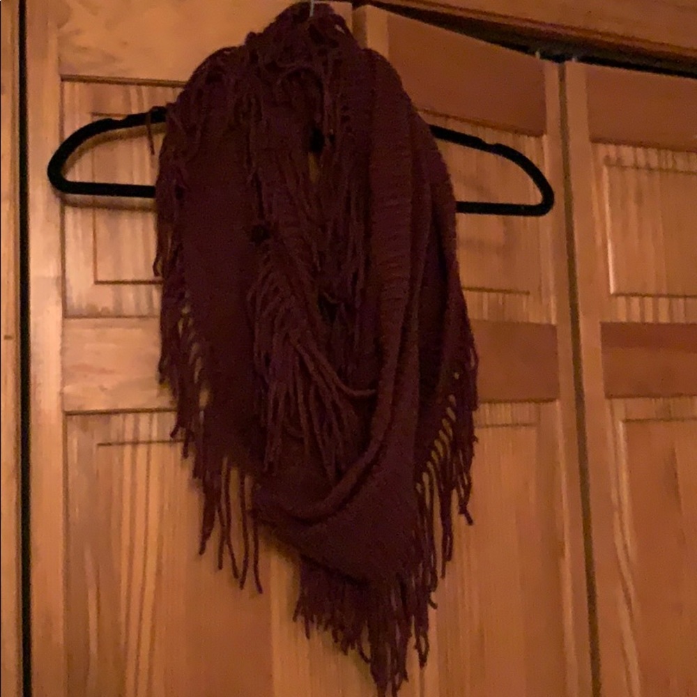 Plum scarf